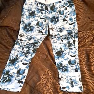 Floral print jeggins
